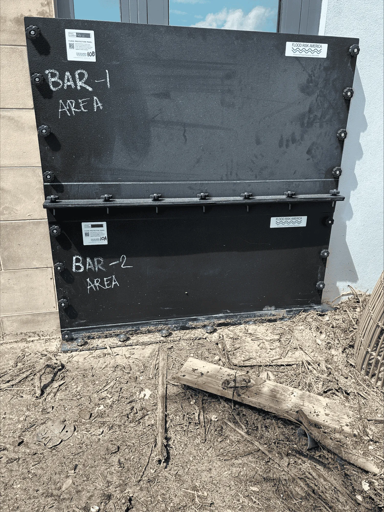 JW Marriott flood protection installation 2