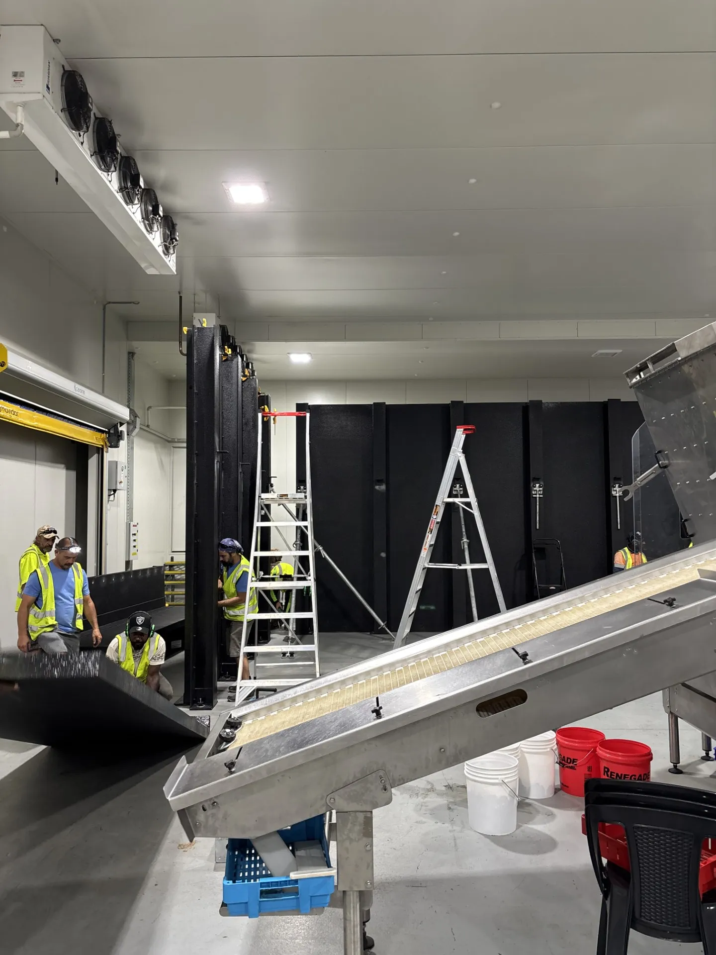 Mountain Blue flood protection installation 2