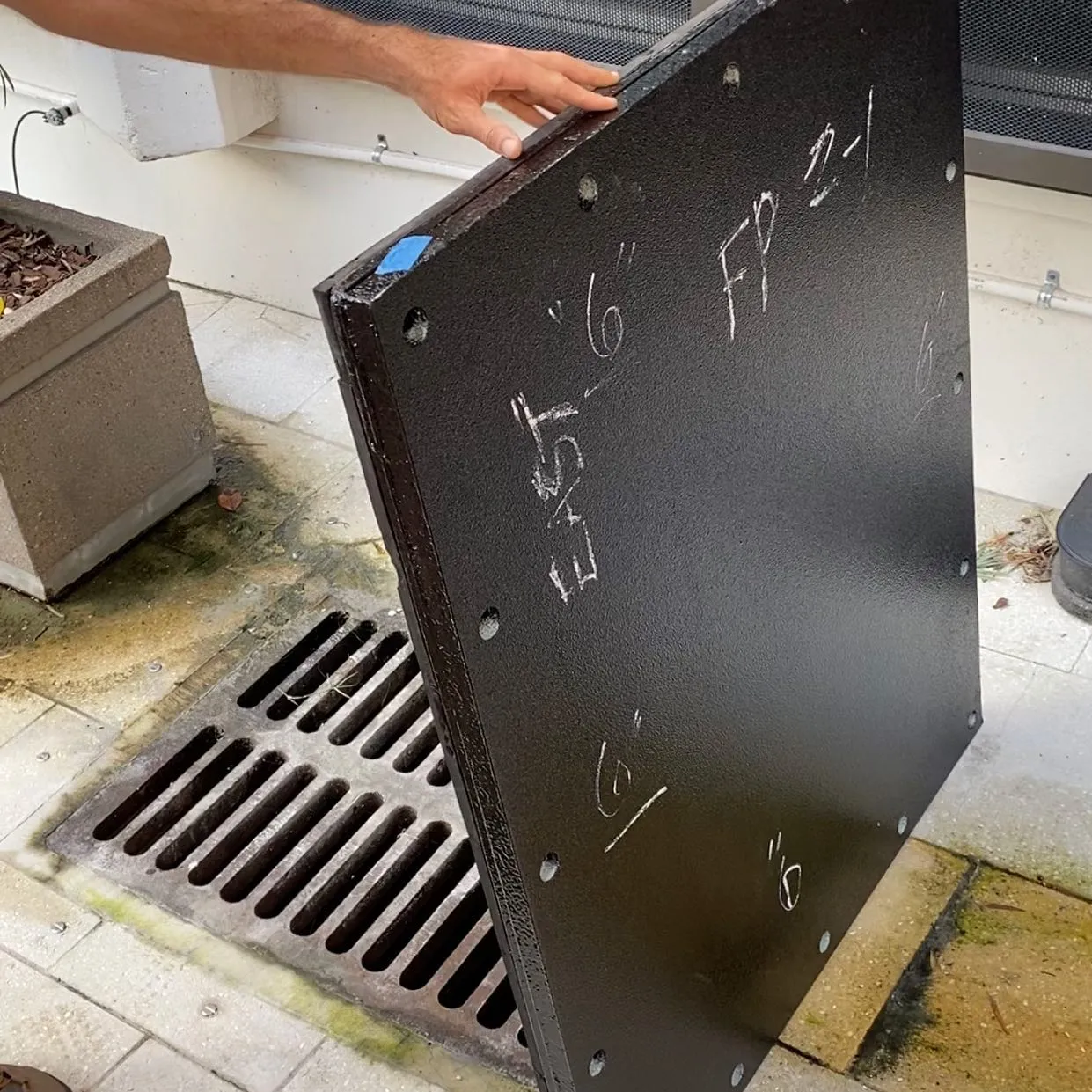 Flood protection - drain