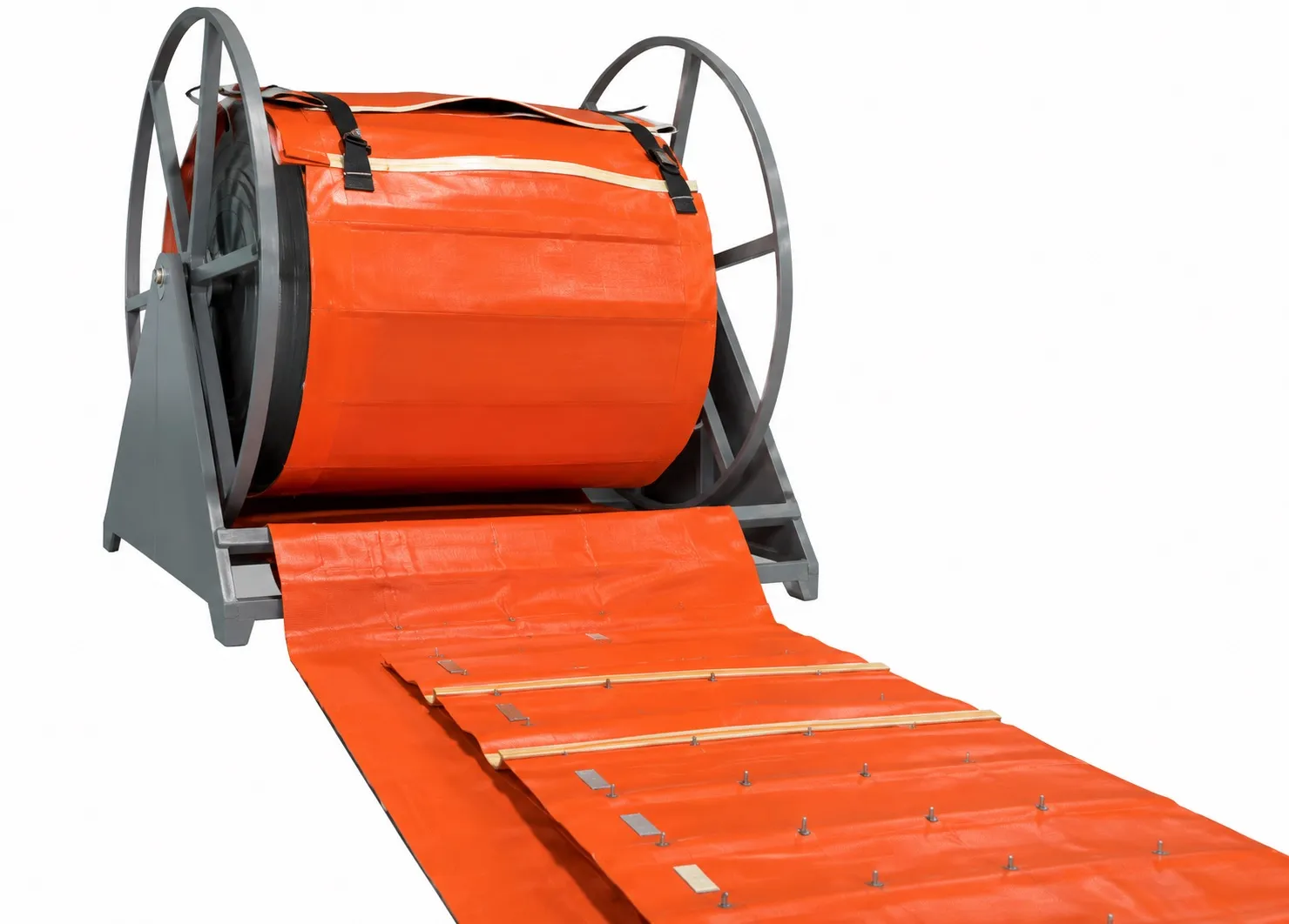 Foldable Flood Barrier System details