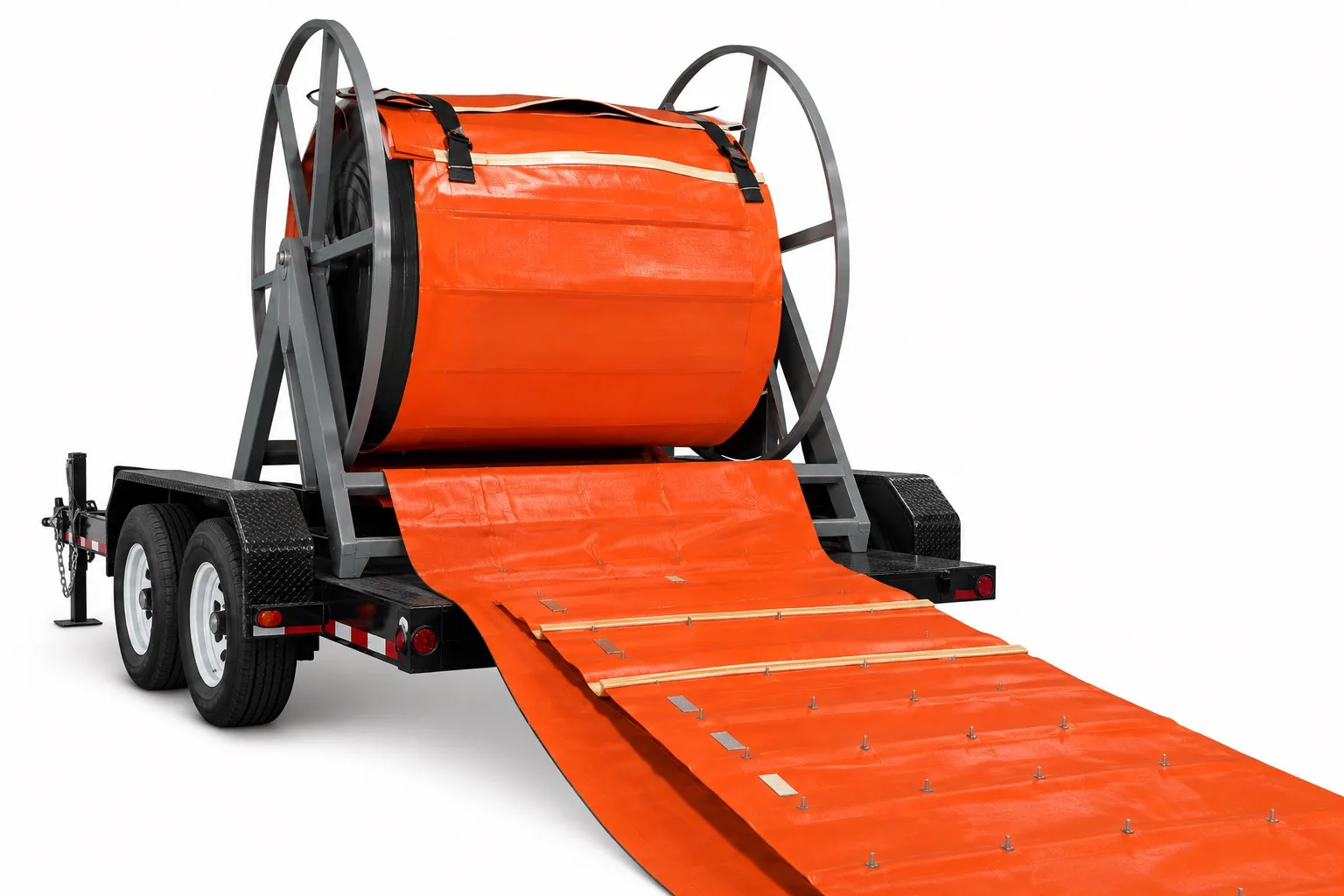 Flood protection - foldable barrier