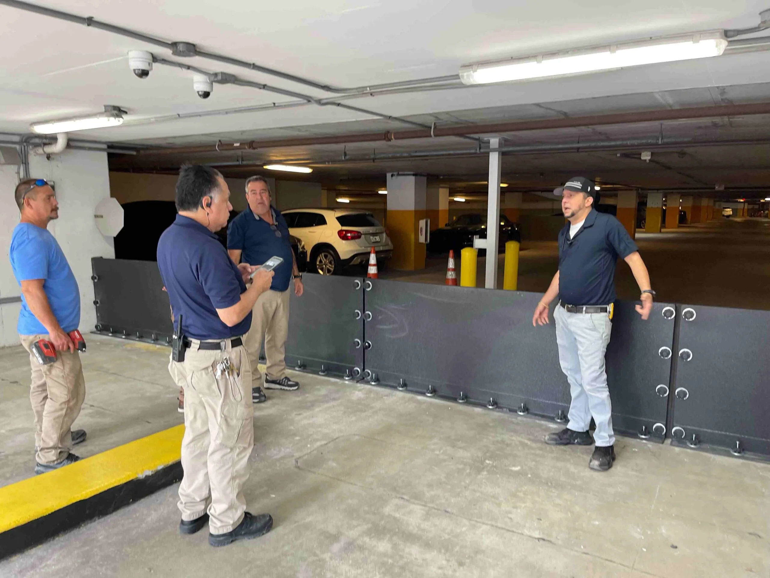 Parking Garage Protection customized solution