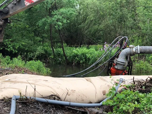 Flood protection - water barrier